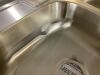 Glacier Bay 33 in. Drop-In 50/50 Double Bowl 22 Gauge Stainless Steel Kitchen Sink - Dented - Thumbnail 4