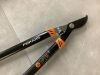 Fiskars 1-1/2 in. Cut Capacity Low-Friction Steel Blade, 28 in. Bypass Lopper with Non-Slip Handles - Thumbnail 3