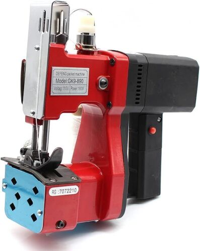 110V Handheld Industrial Electric Bag Seal Sewing Machine - Lot 248
