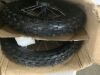 60/100-14 Front + 80/100-12 Rear Wheels for Pit Bike - Thumbnail 2
