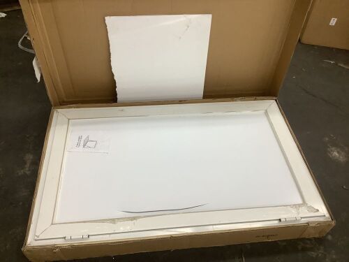 50x30in Aluminum Alloy Food Truck Concession Window - Cracked Plexiglass - Lot 418