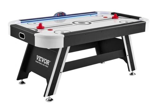 VEVOR 72" Indoor Air Hockey Table with 2 Pucks, 2 Pushers, and Electronic Score System - Lot 14