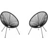 All-Weather Acapulco Patio Chairs, Set of 2 - Thumbnail 1