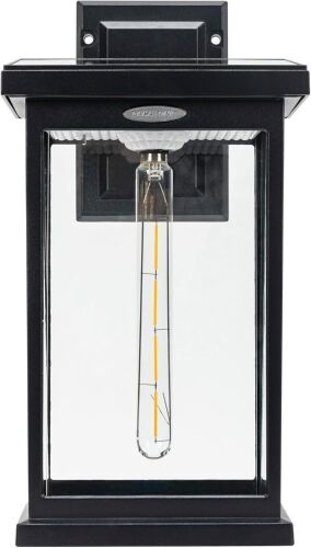 Gama Sonic Modern Farmhouse Solar Wall Light, 2 Pack - Lot 253