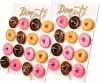 Wooden Donut Stand for Dessert Table, 2 pc - Thumbnail 1