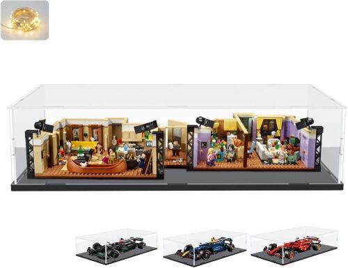 Clear Acrylic Display Case 25.6x13.8x5.9in - Lot 257