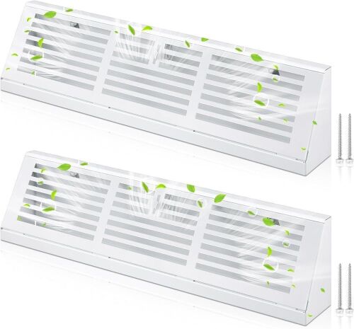 18 Inch Baseboard Registers, 2 pc - Lot 559