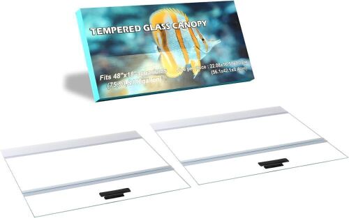 Tempered Glass Aquarium Canopy for 48" x 18" Aquariums - Lot 659