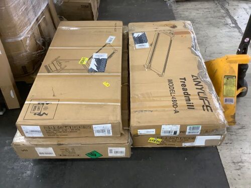 Lot of (4) Treadmills - Uninspected - Lot 191