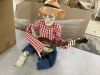 Halloween Animatronics Banjo Playing Skeleton, 3.2 ft - Thumbnail 2