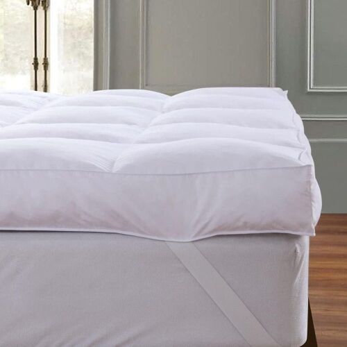 QUEEN ROSE Full Size Cooling Pillow Top Mattress Topper - Lot 592