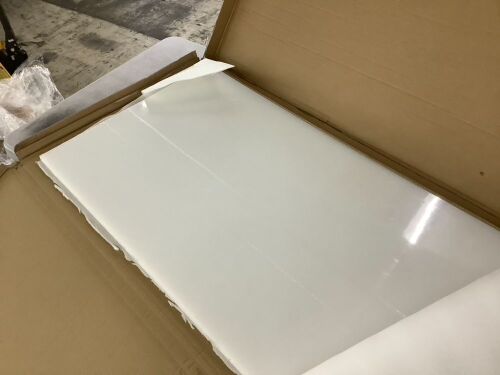 24" x 48" High Density Polyethylene Plastic Sheet - Lot 695
