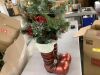 Santa Boots w/ Pre-Decorated Christmas Greenery, Lights - 40in - Thumbnail 5