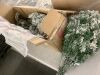 6' Pre-Lit Snow Flocked Artificial Pine Christmas Tree w/ Warm White Lights - Thumbnail 2