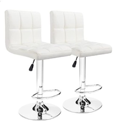 Set of (2) Retro Padded Bar Stools, Style May Vary From Stock Photo, New, Sold as is - Lot 22