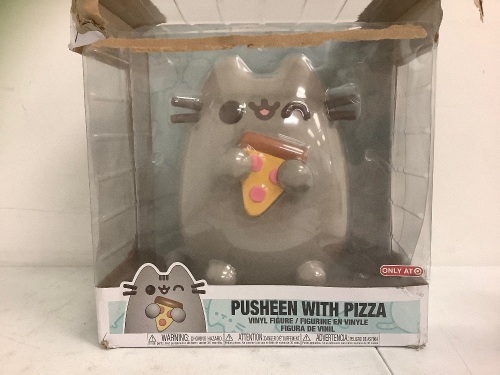 Pop Pusheen w/ Pizza Figurine, New w/ Damaged Box, Sold as is - Lot 40R