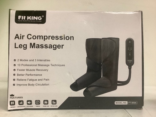 Air Compression Leg Massager, Works, E-Commerce Return, Sold as is - Lot 53R