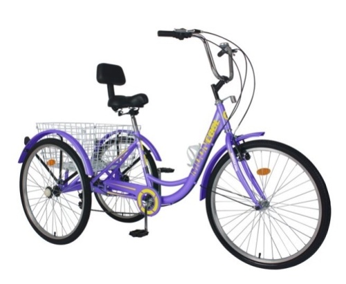 24" Adult Tricycle, Style/Color May Vary From Stock Photo, Appears New, Sold as is - Lot 62