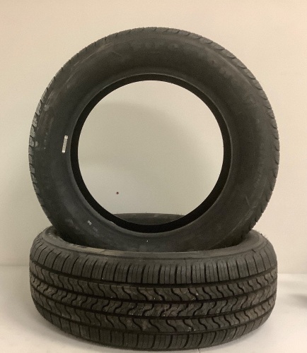 (2) 205/55 R16 Firestone Tires, Appear New, Sold as is - Lot 72R