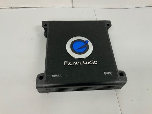 Planet Audio AC800.4 4 Channel Car Amplifier, E-Comm Return - Lot 88R