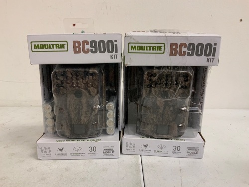 Lot of (2) Assorted Trail Cams, E-Comm Return - Lot 107