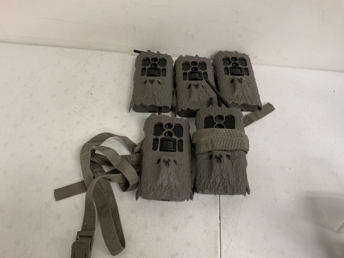 Lot of (5) Assorted Trail Cams, E-Comm Return - Lot 127