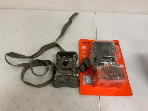 Lot of (2) Assorted Trail Cams, E-Comm Return - Lot 129