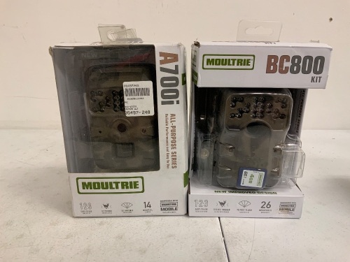 Lot of (2) Assorted Trail Cams, E-Comm Return - Lot 146