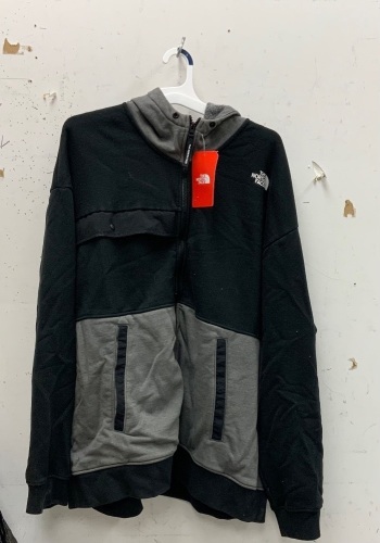 The North Face Mens Hooded Zip Up, XXL, E-Comm Return - Lot 211