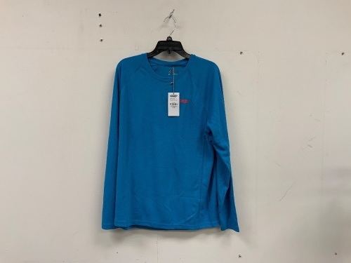 Mediterranean Raglan Crew Tee, Large, E-Comm Return w/ Small Rip - Lot 299R