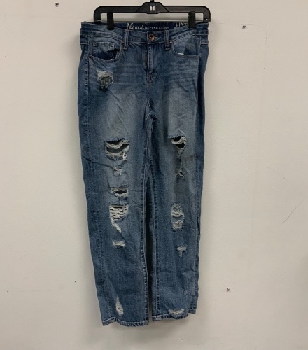 Natural Reflections Womens Jeans, Size 8, E-Comm Return - Lot 307R