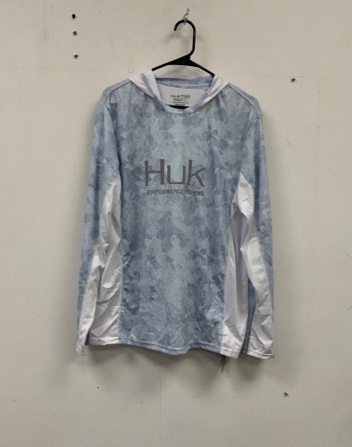 Huk Camo Hoodie, Large, E-Comm Return - Lot 338R