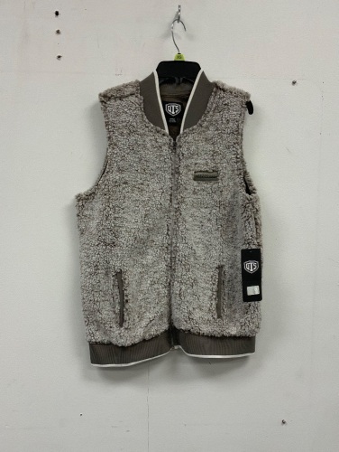 Nashville Predators Womens Sherpa Vest, Large, E-Comm Return - Lot 357R
