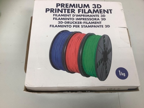 3D Printer Filament, E-Commerce Return, Sold as is - Lot 389