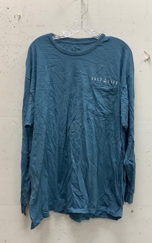 Salt Life Long Sleeve Tee, Unisex, XL, E-Comm Return - Lot 389R
