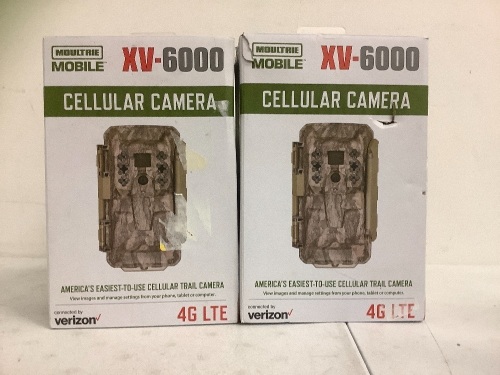 Lot of (2) Moultrie Trail Cameras, E-Commerce Return, Sold as is - Lot 427R