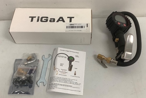 Digital Tire Pressure Gauge, E-Commerce Return, Sold as is - Lot 436R