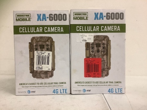 Lot of (2) Moultrie Trail Cameras, E-Commerce Return, Sold as is - Lot 437R