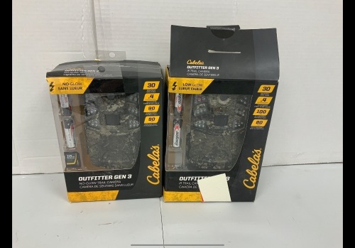 Lot of (2) Assorted Trail Cams, E-Comm Return - Lot 441R