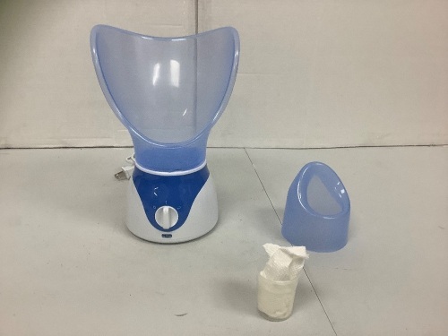 Facial Steamer, Powers Up, E-Commerce Return, Sold as is - Lot 480