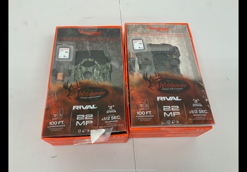 Lot of (2) Assorted Trail Cams, E-Comm Return - Lot 481R