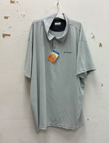 Columbia Mens Utilizer Polo, 4X, E-Commerce Return, Sold as is - Lot 482R