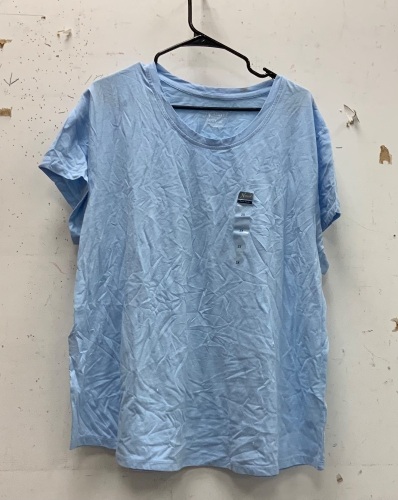 Natural Reflections Womens Shirt, 2X, E-Commerce Return w/ Stain, Sold as is - Lot 492R