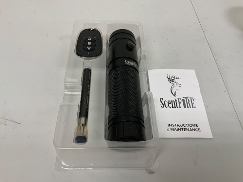 Conquest Scents ScentFIRE Electric Scent Vaporizer Kit, E-Commerce Return, Sold as is - Lot 509R