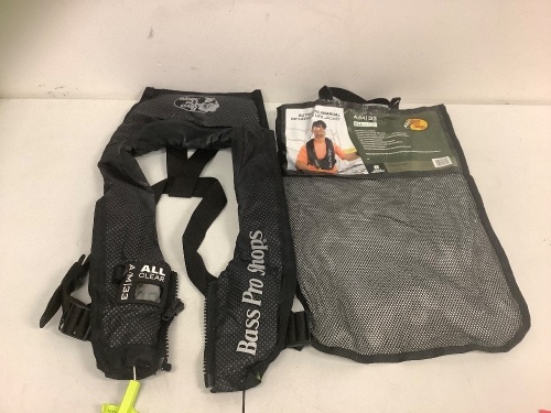 Inflatable Life Vest, E-Commerce Return, Sold as is - Lot 515R