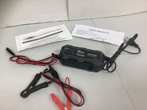 Battery Charger, Powers Up, E-Commerce Return, Sold as is - Lot 519