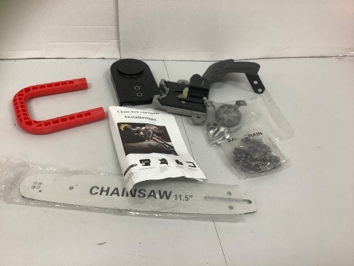 Electric Chainsaw Adapter, E-Commerce Return, Sold as is - Lot 529