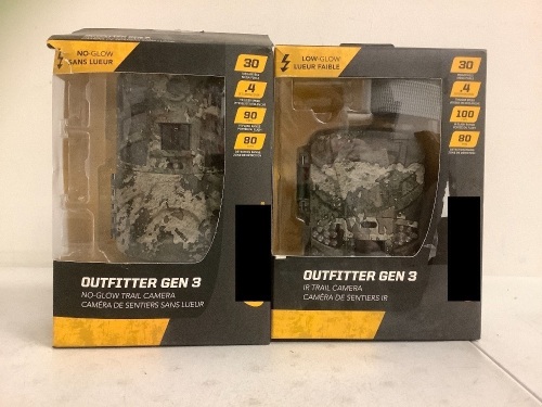 Lot of (2) Trail Cameras, E-Commerce Return, Sold as is - Lot 536R