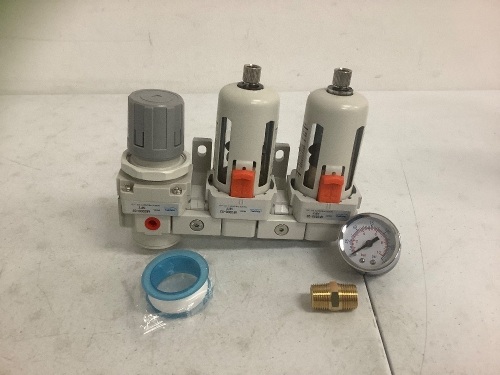 NANPU Compressed Air Filter Regulator/Lubricator, Appears New, Sold as is - Lot 564