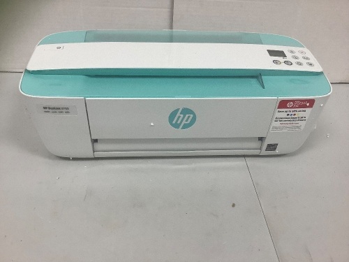 HP DeskJet 3755 Compact All-in-One Wireless Printer, New, Sold as is - Lot 580